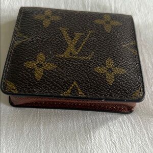 Louis Vuitton Brown Monogram coin pouch